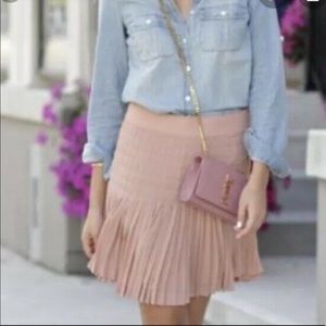 J Crew • Fluted Mini Skirt